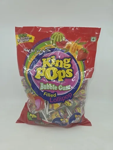 king pop gum lolipop mixed 50 pcs