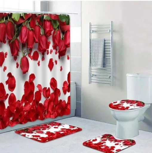 Rose barhroom set
