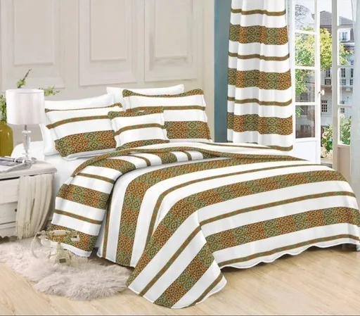 Royal Habesha mit vorhänge Bedcover  5pcs