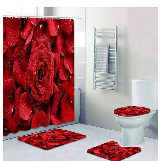 Bathroom set rose