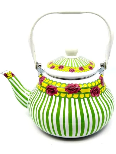 Examel coated kettle
