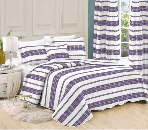 Royal Habesha mit vorhänge Bedcover  5pcs
