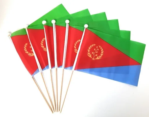 Eritrean Hand Flag 14 x 21 cm