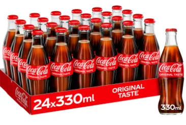 COCA COLA  ORIGINAL GLASS 330ML