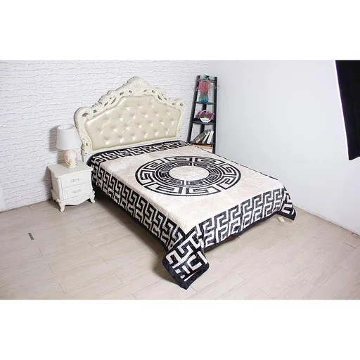 Lunar bedding 1pcs blanket cream