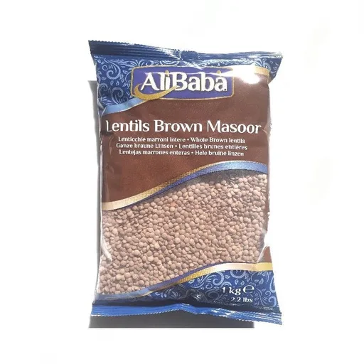 Alibaba Brown lentils 1kg