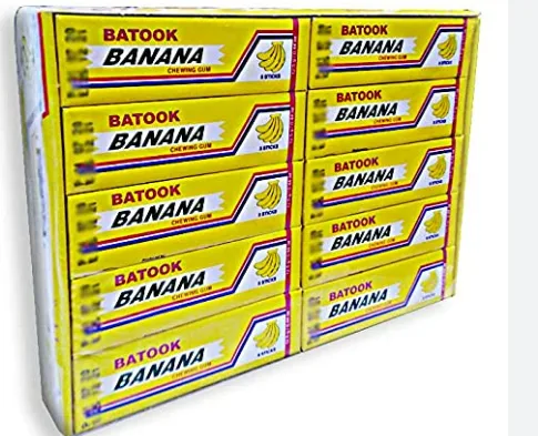 Batook Banana chewing gum