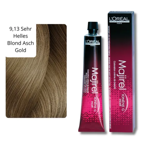 L'Oreal MAJIREL Coloration#9.31 Helles Blond Gold Asch 