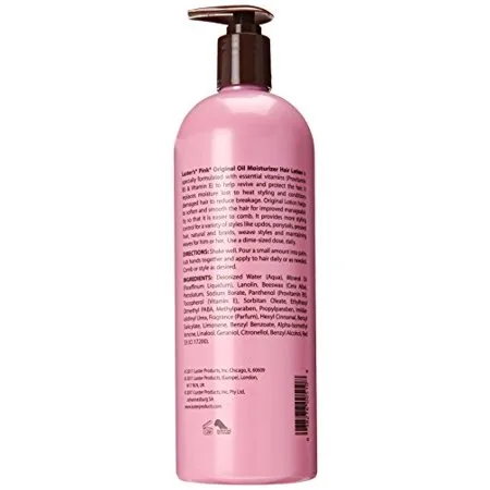 Lusters Oil Moisturizer Hair 32 Oz. Lotion (Pack of 4)