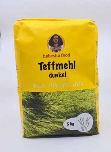 Birlin Habeshafood Teffmehl dunkel 5kg