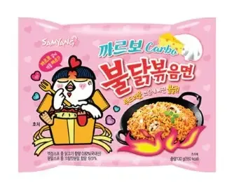 Samyang Buldak Carbonaro 130g pink
