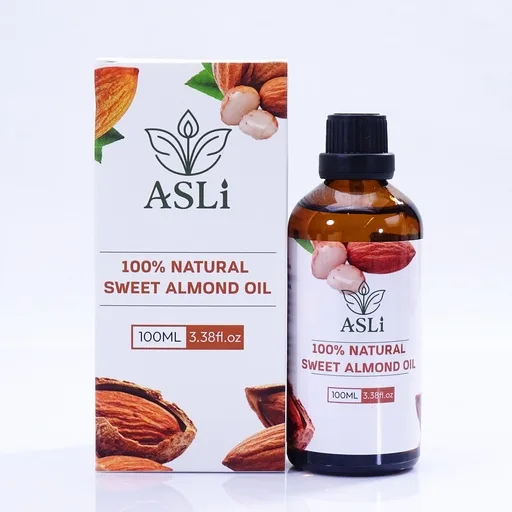 Asli natural sweet almond oil 100ml