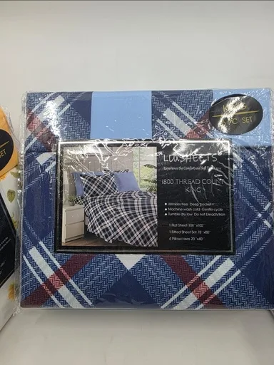 Luxury  bed sheets  x12 pcs