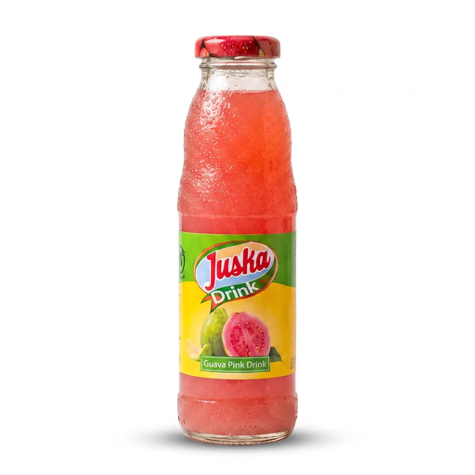 Juska Pink Guava Drink 350 ml Glass
