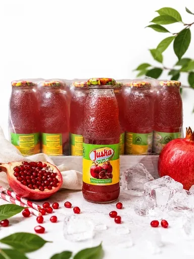 Juska Pomegranate Drink  350 ml Glass 