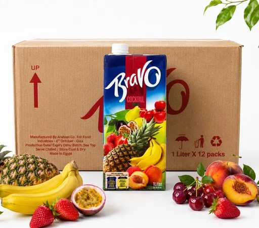 Bravo Mixed Fruit Cocktail Drink – 1L